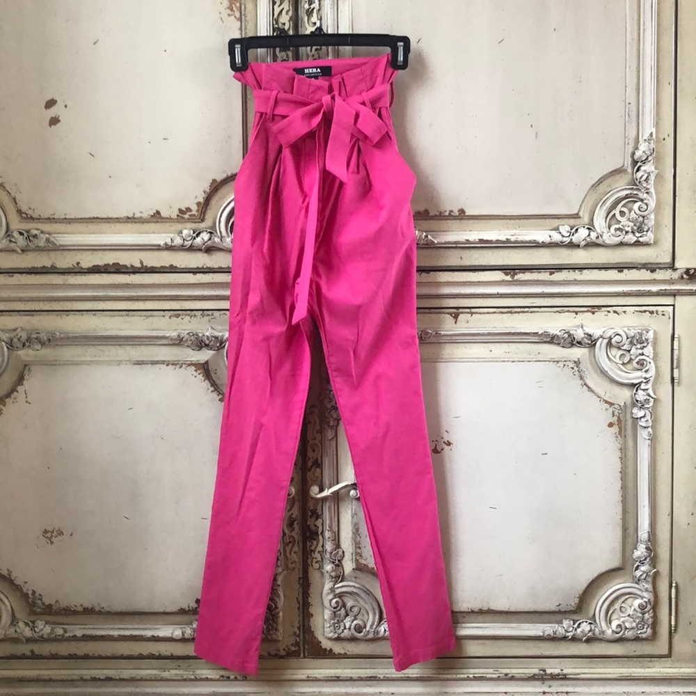 Hot pink High Wasted pants